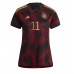 Tanie Strój piłkarski Niemcy Mario Gotze #11 Koszulka Wyjazdowej dla damskie MŚ 2022 Krótkie Rękawy